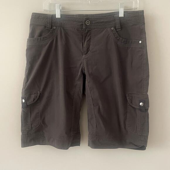 Kuhl Pants - Kuhl Gray Cargo Hiking Shorts Sz 12